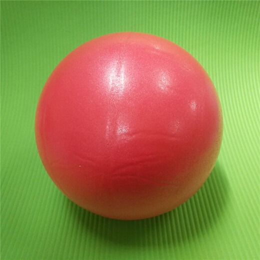 Blue Song frosted surface explosion-proof small mini yoga ball 25cm straw ball Pilates ball inflatable gymnastics sky blue