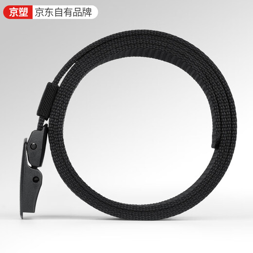 Jingsu canvas belt men's iron-free anti-metal allergy belt that passes security inspection sports outdoor casual pants belt military training belt