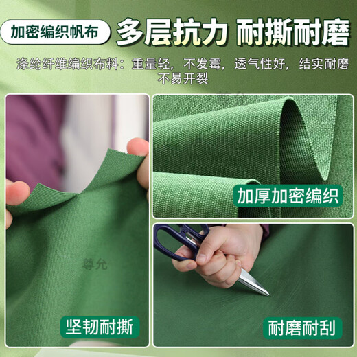 SMVP Thickened Square Round Canvas Bag Storage Bag Home Packing Moving Bag Duffel Bag Express Transfer Bag Large Capacity 2 Pack - Pure Canvas (0.6mm) More Affordable 56*56*123cm