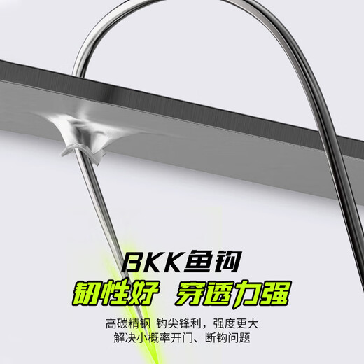 Captain Comma's finished sub-line double hook wolf tooth competitive black pit anti-winding precision tied barbless fish hook tied fishing hook crucian carp hook