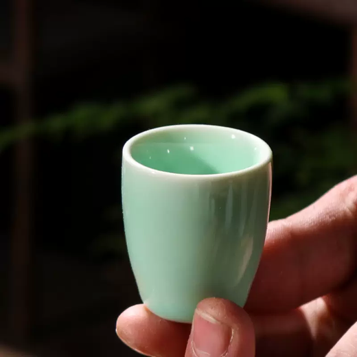 Yusenyi purchase products Chinese antique ceramic half pound wine set small wine sake dispenser household rice wine pot white wine penguin wine set 6 cups bamboo pot 500ml cup 60ml 7 pieces