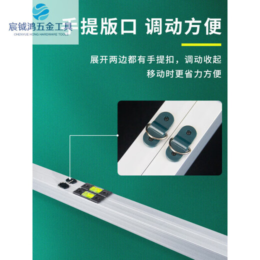 Ai style three-meter ruler aluminum alloy ruler folding horizontal ruler plug engineering highway flatness detection 3-meter highway ruler + feeler ruler (0.5mm accuracy)