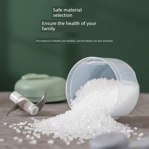 Yusenyi Garlic Artifact Home Hand-cranked Meat Grinder Small Manual Garlic Beater Kitchen Garlic Garlic Puller Minced Garlic 100ML White Three-speed Adjustable Hand-cranked Garlic Maker