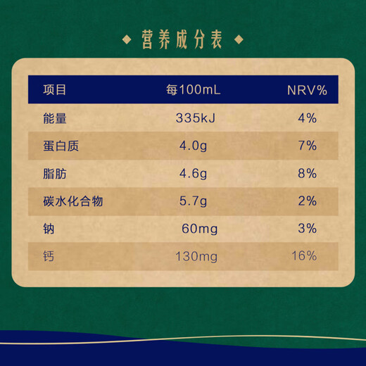 Mengniu Deluxe Desert Organic Pure Milk 250ml*10 boxes New Year’s gift box exclusive to Ulan Buhe