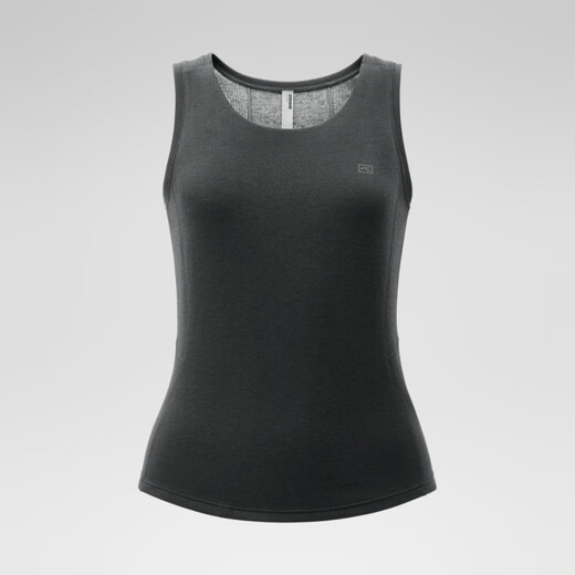 Jiao Nei Ruipi 701++ Women's Vest Sweatshirt Breathable Round Neck 7A Wool Warm T-Shirt Women Sheep 90 Degrees Gray S