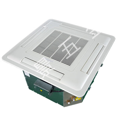 Midele card-type ceiling fan fan coil embedded ceiling-type four-side air outlet ceiling-mounted water-cooled and heated central air conditioner 34 type ordinary model