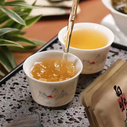 Fuding White Tea 2020 Fuding White Tea White Biscuit Tea Small Square Cookies White Tea Commercial Household Tea Distribution Bag of 10 Pieces