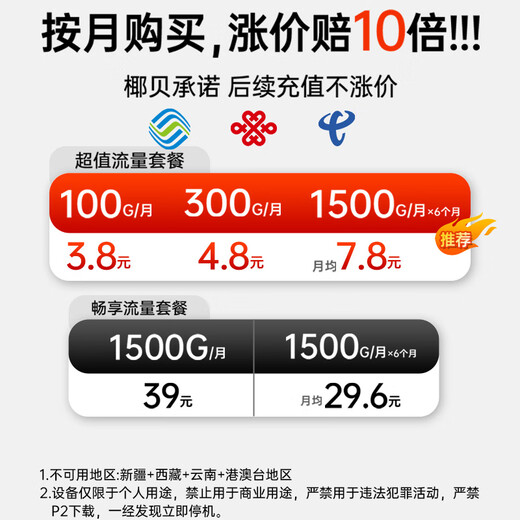 Yebei mobile portable wifi6 plug-in-free truck-mounted portable supports 5G/4G device Internet router traffic network card broadband 2025 new nationwide universal 5Ghz basic version 3000 mAh large battery + high speed 150M