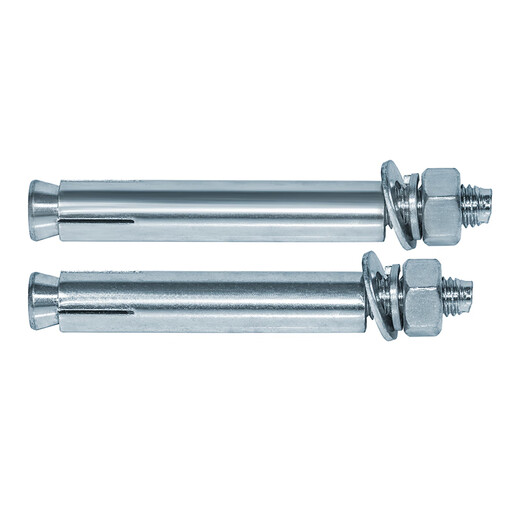 Wen Shiou's whole box of galvanized extended extra-long metal iron expansion screws 6M8M10M12M14M16M20 full boxed explosion-proof galvanized expansion screws 20*150 60 pieces per box