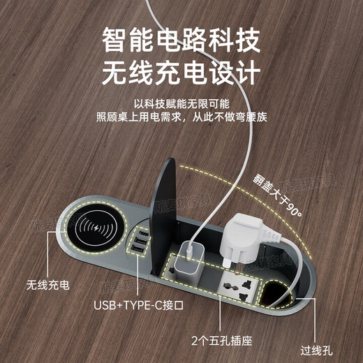 Boss desk office desk light luxury modern simple short side cabinet president desk executive desk manager desk computer desk 1.8 meters boss desk ordinary desktop