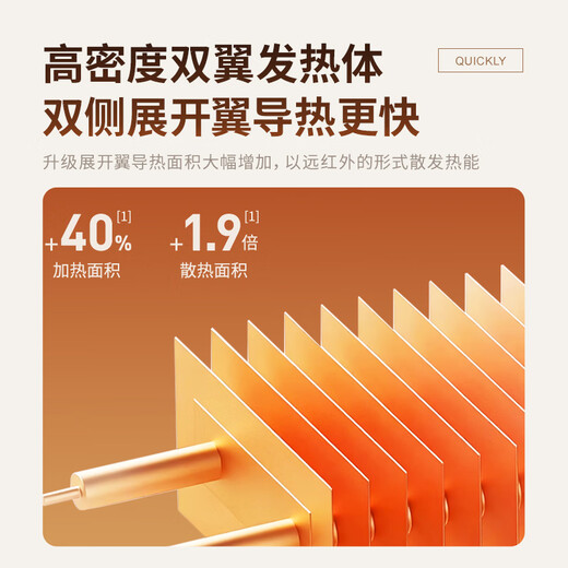 Panasonic Nuanxiaobai graphene baseboard heater home remote control large area electric heater bathroom waterproof dryer electric heater energy-saving fast heating fan DS-A2164CW