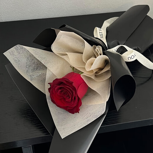 99 red rose bouquets, express delivery of love, proposal, girlfriend’s birthday gift, flowers delivered by local flower shop, minimum 15 bouquets, single packaged red rose bouquet