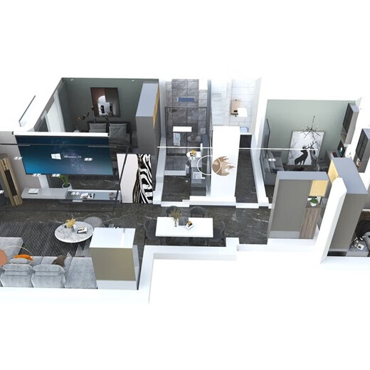 Yipin immediately makes an appointment for exclusive room measurement service, privilege card, decoration design, whole house design drawing and renderings.