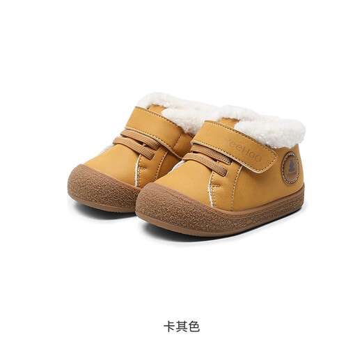 YEEHOO YEEHOO baby toddler shoes, winter casual cotton shoes, warm and velvet, boys, versatile and comfortable shoes, girls going out