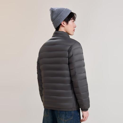 Новая мужская легкая пуховая куртка с воротником-стойкой «Полет в снегу», осень и зима, повседневная короткая теплая пуховая куртка на утином пуху, универсальная