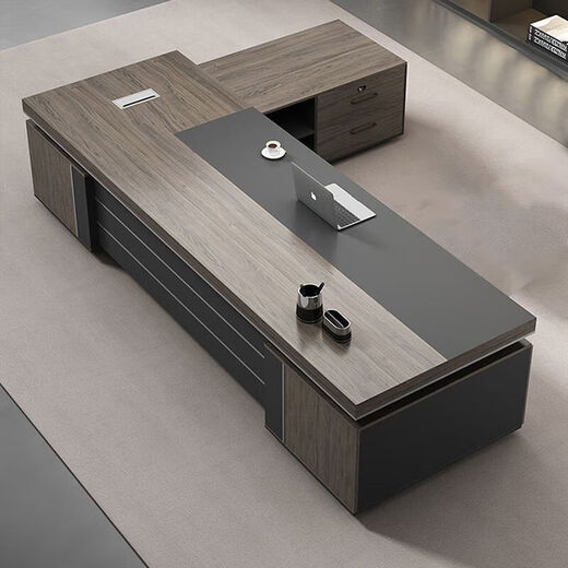 Senyu Office Furniture Office Desk and Chair Combination Simple Modern Executive Desk President Desk Manager Desk Office Furniture Boss Desk Four Colors Available Place an Order and Leave a Message 1.6 Meters Thickened Boss Desk + Side Cabinet