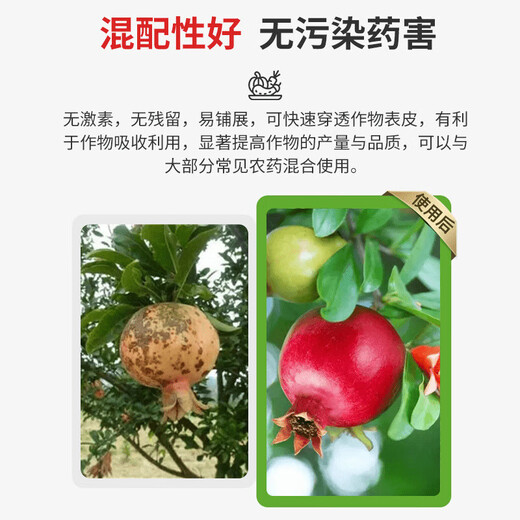 Zhonggu Nongkang Granular Boron Slow-release Granular Fruit Expansion, Beautiful Fruit Enhancement, Increased Quality, Increased Yield, Preserved Flowers and Fruit, Increased Fruit Set, Granular Boron 500g*2 Bags