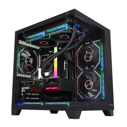 ASUS family bucket AMD R7 9700X/RTX5060ti host RTX5070 host rendering Delta mobile computer host assembly computer 3A game console with two 9700X丨RTX 5060丨1K e-sports