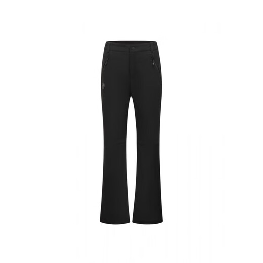 BOSIDENG's new style down pants for women, high-waisted slimming wide-leg flared trousers for outer wear B40147042ZB Extreme Night Black 8A50 S BD_Can't take the photo, please contact customer service