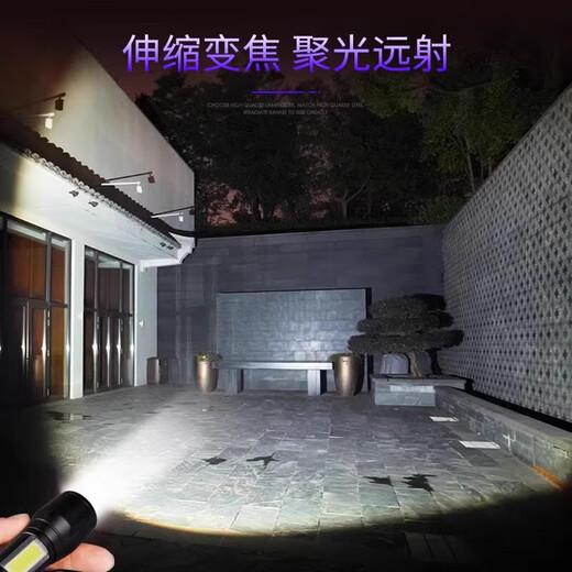 Life Trend Electrical Plastic Head Small Red Circle COB Side Light Zoom 600mA 2 Pack (600mA)