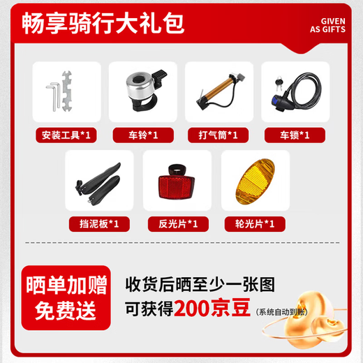 Phoenix Children's Mountain Bike 5-16 Years Old Girls and Boys Shock Absorbing Variable Speed 22 Inch Gray Suitable for Height 135-160cm