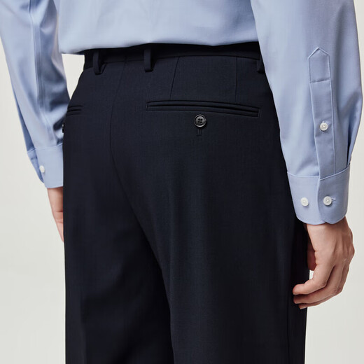 Jiumuwang men's trousers, anti-static and not easy to fade, worry-free trousers for winter, velvet warm and skin-friendly trousers for men in autumn and winter