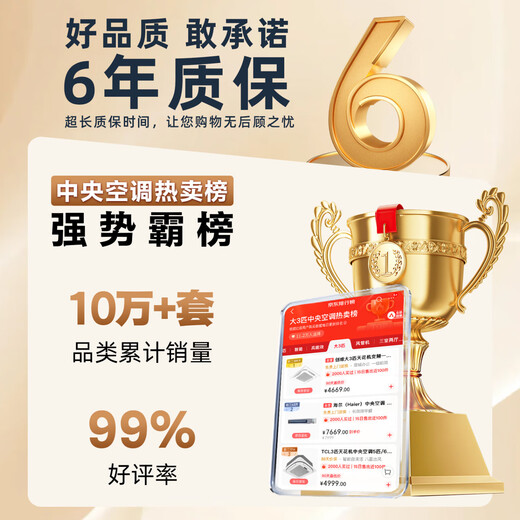 Skyworth 5-horsepower heating and cooling ceiling unit, one-level frequency conversion, ceiling air conditioner, ceiling unit, ceiling embedded commercial central air conditioner, KFR-120TW/V3AA1A-N1PLA national subsidy