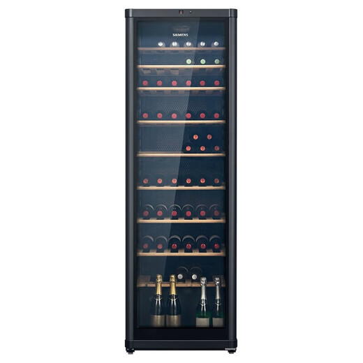 SIEMENS wine cabinet wine red wine cabinet KW35VB7TSC/KW3MVB8TSC constant temperature refrigeration imported oak wine rack KW35VB7TSC 120 bottles