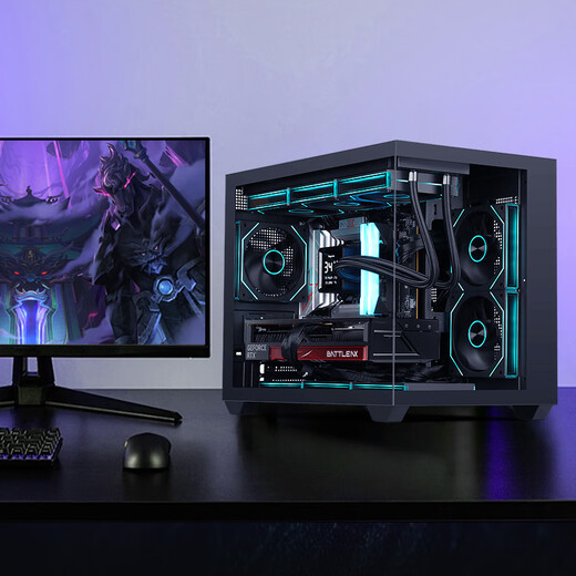 Colorful RTX5090D 5080 5070 Ti graphics card computer host AMD Ryzen 9800x3d desktop DIY assembly computer AI design e-sports game complete machine with two 9800X3D RTX5070 host