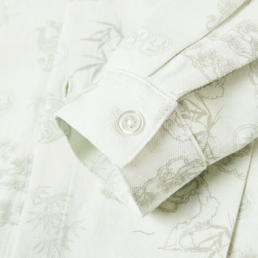 MQD Boys Autumn National Fashion Cool Casual Stand Collar Shirt 135340103 Design and Color 140cm