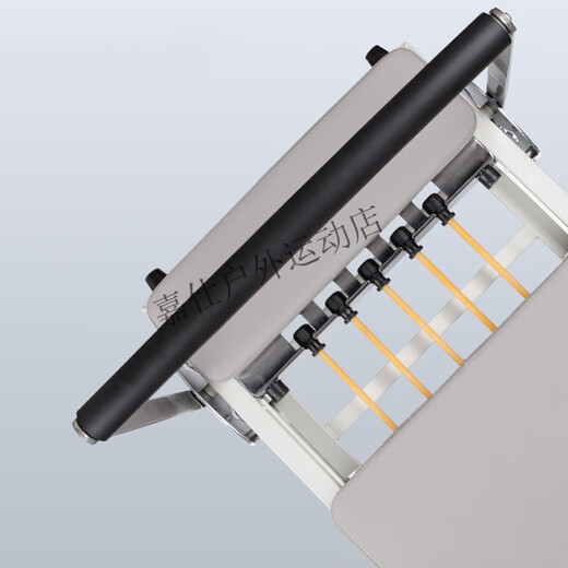 Pilates core bed, household foldable large equipment, simple yoga bed, replacement three-in-one home fitness equipment, track extended spring tube black core bed + black square box + foot pedal + hook feet