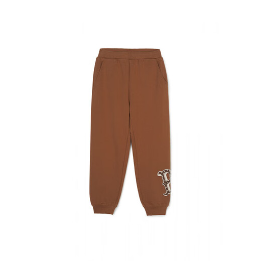 Major League Baseball (MLB) Children's Official Boys and Girls Casual Big LOGO Presbyopia Suit Sweater Trousers Autumn and Winter S2M02 Black 110cm