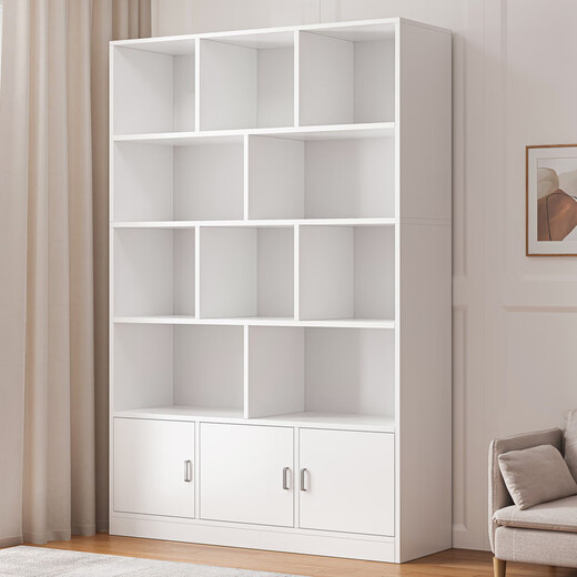 Zhong Zhangguo wine cabinet living room wall commercial wine rack new storage cabinet hotel product display cabinet display cabinet cosmetics upgraded and deepened 120cm Nordic maple color - full back panel