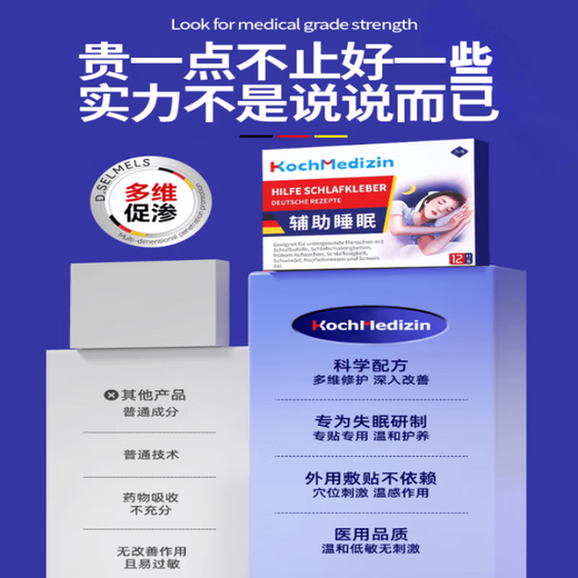 Lorazepam sleep medicine prescription tablets, Western medicine for deep sleep, women's soothing, sedative and sleep aid, anti-anxiety and depression, 1 box trial pack, mild insomnia, official authentic product