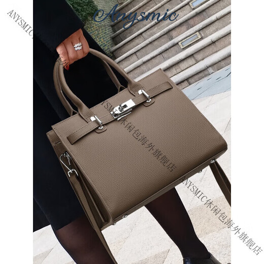 ANYSMIC bag women's bag luxury brand handbag women's large capacity 2025 new niche high-end shoulder bag women's black