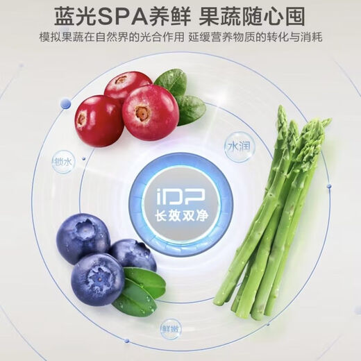 Máquina de grado Rongsheng | Refrigerador Rongsheng 501 litros pro puerta francesa IDP esterilización activa luz azul sistema dual ciclo dual blanco BCD-501WD3MPZ casi impecable