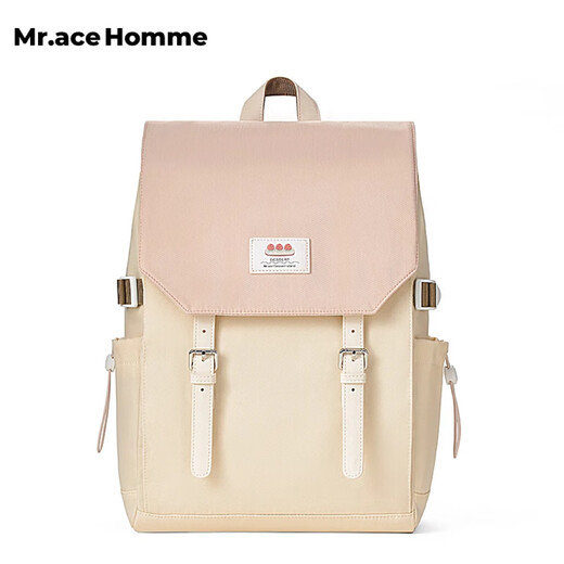 Mr.ace Homme Japanese niche backpack female high school student bag large capacity computer bag travel backpack male purple gray
