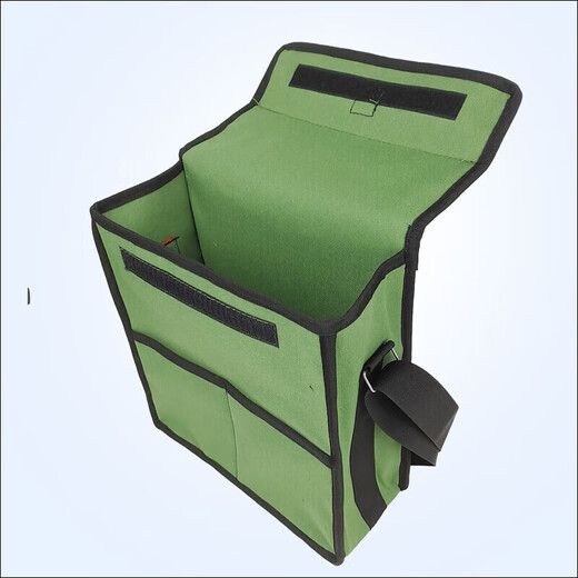 Hongrunda (RHD) multifunctional canvas shoulder bag men's repair electrician crossbody tool bag construction carpentry thickened wear-resistant durable waterproof F520