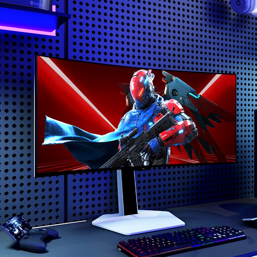 FFALCON Thunderbird Q9 34-inch quasi-4K240Hz 2304 partition QD-MiniLED curved fish screen gaming monitor 90W Type-C dual-sound office computer display