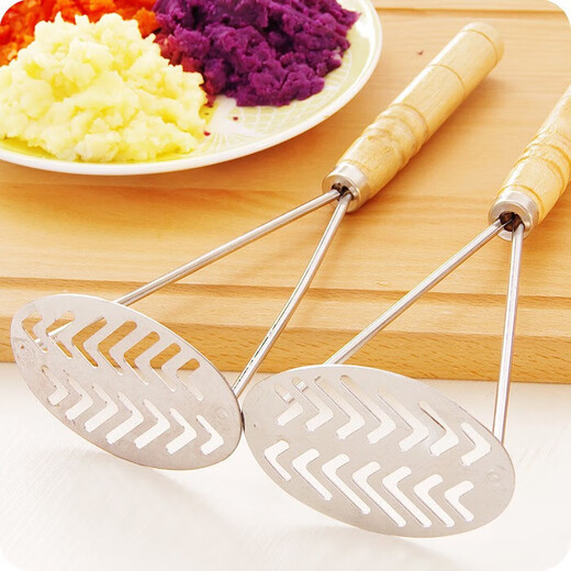 Kitchen baking supplies potato press potato masher potato masher household creative sweet potato fruit masher masher 1 pack ordinary style