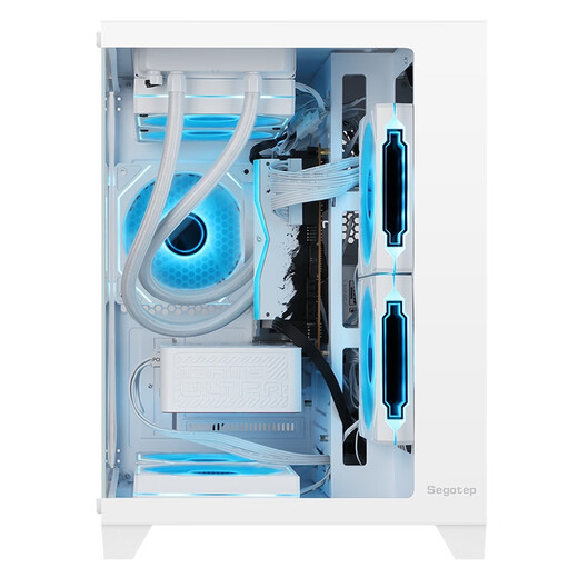Colorful Core i5 14600KF/245KF/5060/5060Ti/5070 E-Sports Host Pure White Game Live Computer Design Rendering Productivity 3A FPS High Frame Equipped with an i5 14600KF+5060 D4 Single Host