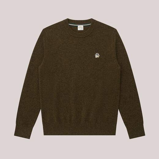 HAZZYS Men's Sweater Puppy Chapter Cardigan Men's ABYZD0BCI24 Khaki KK 175/96A48