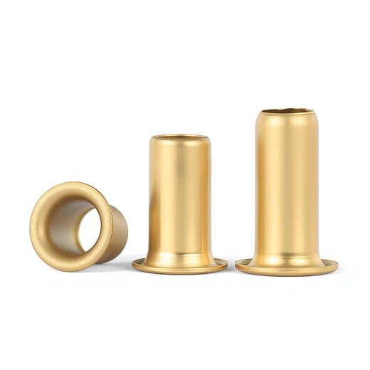 Jinggong copper eyelet button eyelet rivet hollow copper rivet through hole rivet air eye button rivet button hollow rivet 234 2*2 500 pcs