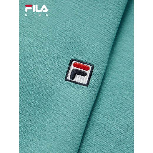 FILA boys' sweatshirt autumn new loose round neck pullover dark blue-FGN 140 cm