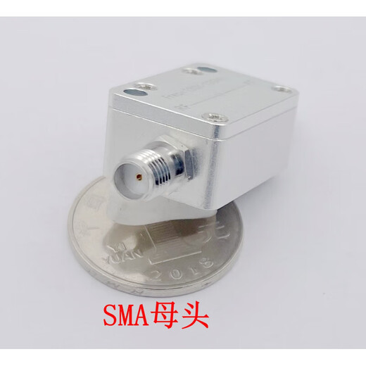 100K-10G RF DC blocker SMA 50V DC blocking voltage wide frequency range low insertion loss