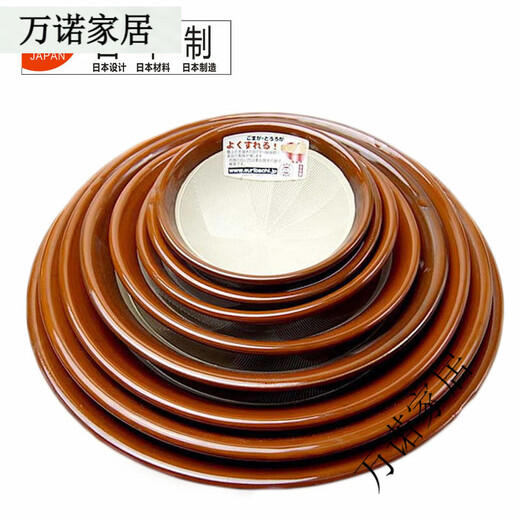 Japan imported baby food supplement grinding bowl baby food supplement tool masher meat puree vegetable puree grinder ceramic mortar No. 7 21:5cm diameter