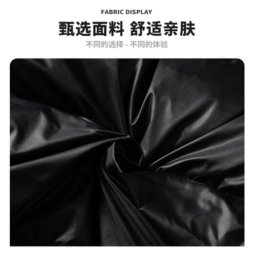 Mark Huafei Outdoor Functional Fashion Brand Hooded Cotton Jacket Men's American Style Korean Style Warm Fashion Jacket Black S