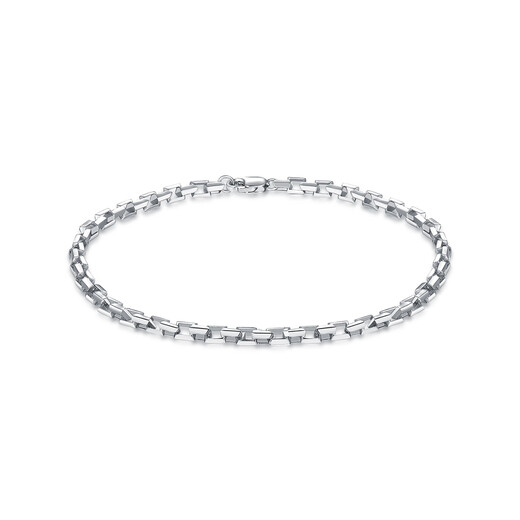 Wanfulong PT950 platinum men's bracelet, retro personalized and domineering jewelry, light luxury and versatile gift for boyfriend 8.82g, light luxury and versatile men's platinum bracelet 20cm