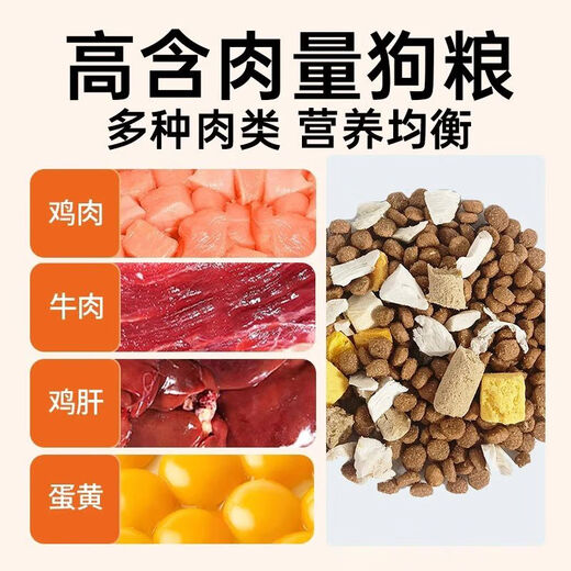 General-purpose large packaging 40 Jin Jin is equal to 0.5 kg, cheap dog food 100 Jin Jin is equal to 0.5 kg, adult dog and puppy food, special for stray dogs, dog food 40 Jin Jin is equal to 0.5 kg, no freeze-dried pure food 0lb