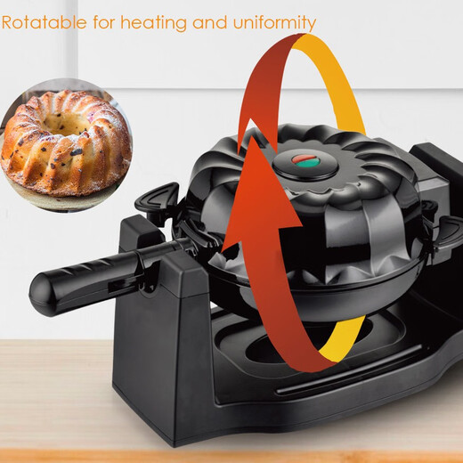 European Internet celebrity flip toaster multifunctional home homemade breakfast machine cake machine bread machine waffle machine European regulation 220V